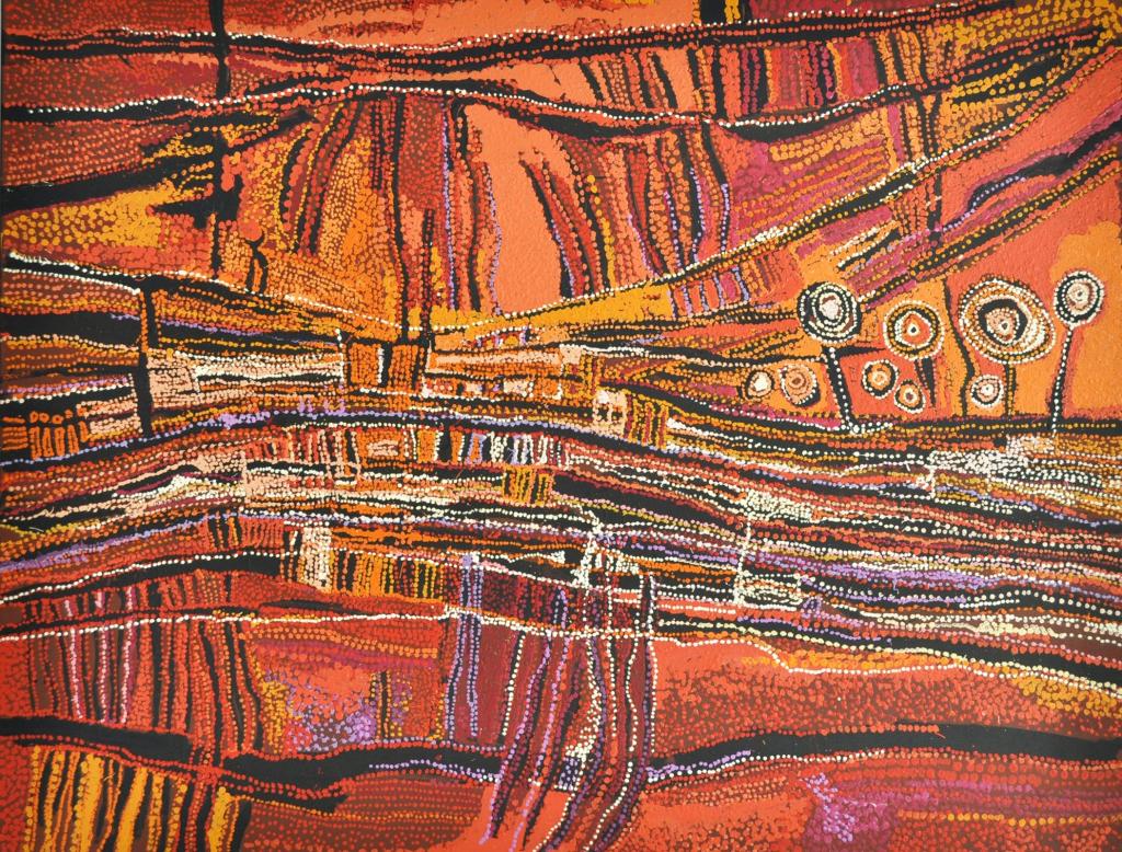 Nyunmiti Burton, Adelaide Studio, 23320 Aboriginal & Pacific Art
